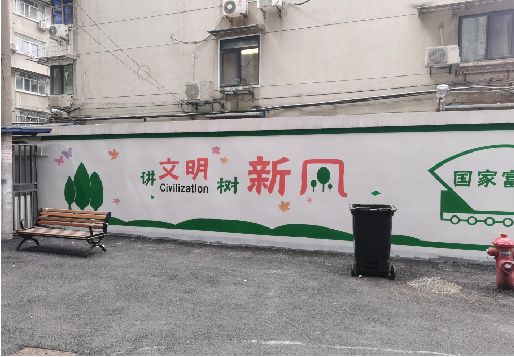 龙陵社区墙绘